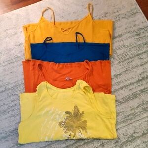 Women's Colorful Tank Tops Set